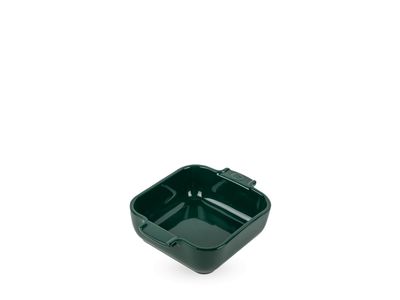 Appolia Vierkante keramische ovenschaal bosgroen 18 cm