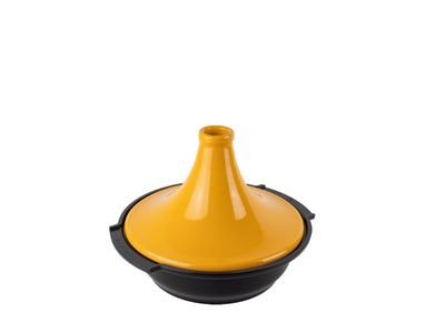 Apollia Atlas Tajine alle warmtebronnen 30 cm Saffraangeel