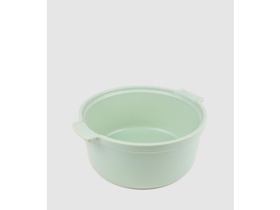 Souffléschaal van keramiek diameter 22 cm 4 tot 6 personen, 2,4L saliegroen