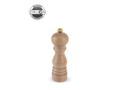 PARIS  Manuele zoutmolen uit naturel hout 18 cm