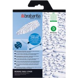 Brabantia Strijkplankhoes D 135x45cm Katoen 2m Schuim Neutraal