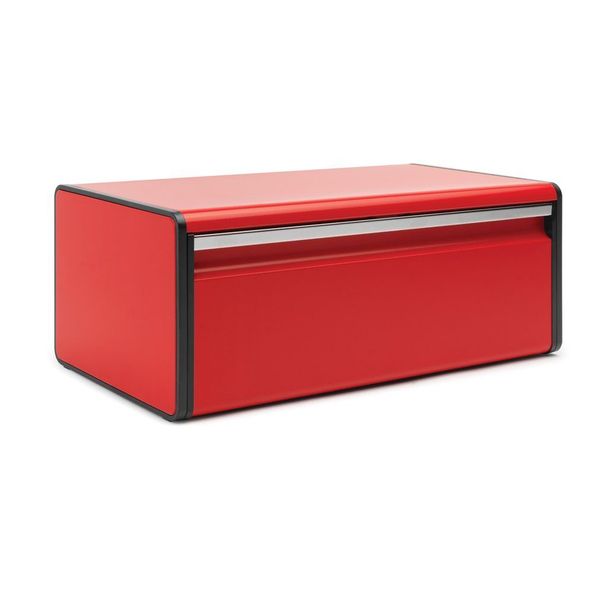 Brabantia Broodtrommel met klepdeksel Passion Red