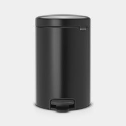 Brabantia NewIcon Pedaalemmer 12L Mat zwart