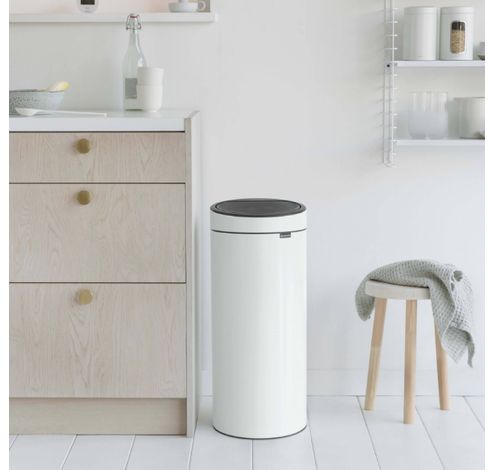 Touch Bin New 30L Wit  Brabantia