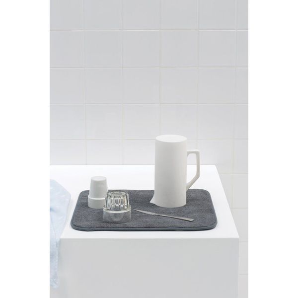 SinkSide Microvezel afdruipmat 47X40cm Dark Grey 