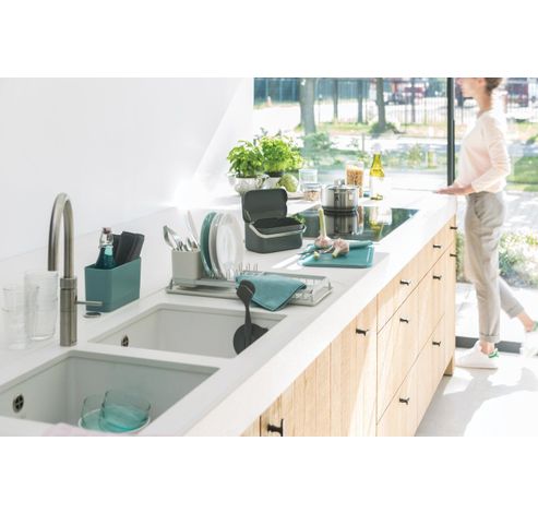 SinkSide Aanrecht afvalbakje dark grey  Brabantia