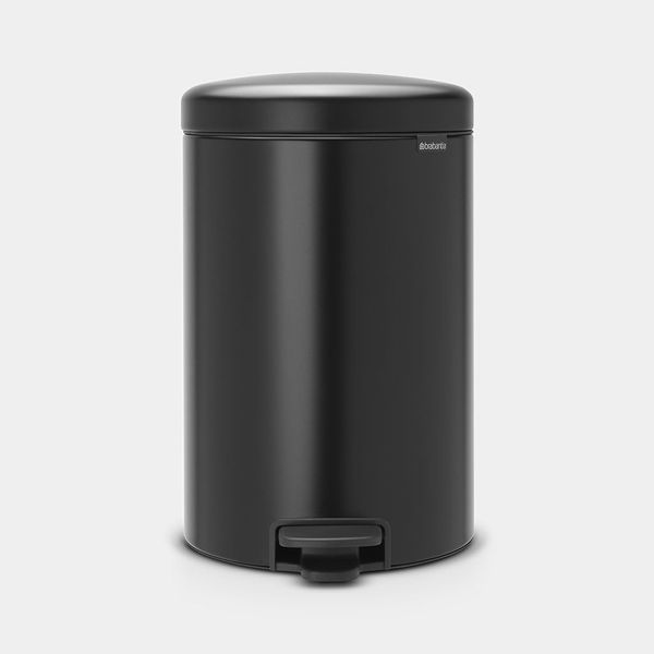 Brabantia NewIcon Pedaalemmer 20L Mat Zwart