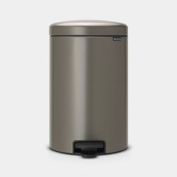 Brabantia NewIcon Pedaalemmer 20L Platinum 