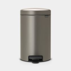 Brabantia NewIcon Pedaalemmer 12L Platinum