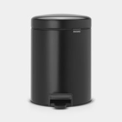 Brabantia NewIcon Pedaalemmer 5L mat zwart