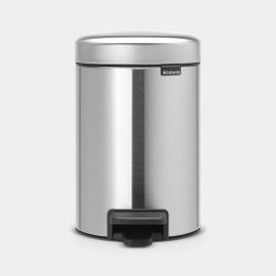 Brabantia NewIcon Pedaalemmer 3L Matt Steel Fingerprint Proof