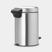 Brabantia NewIcon Pedaalemmer 3L Matt Steel Fingerprint Proof