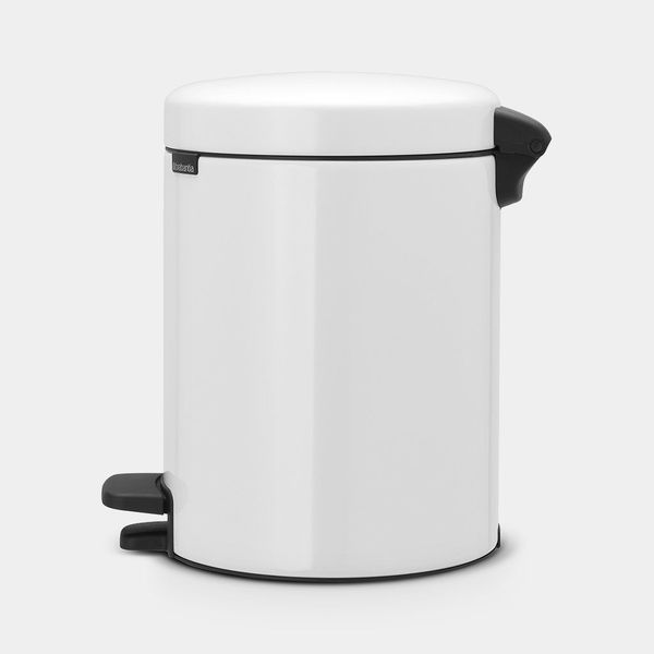 Brabantia Newlcon Pedaalemmer 5L Wit