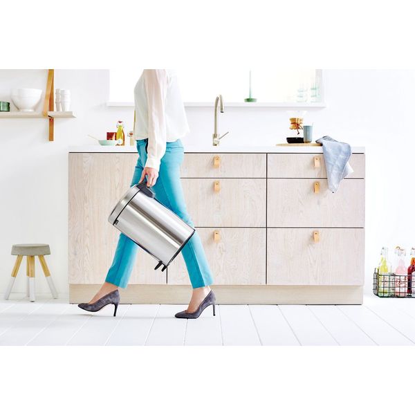 Brabantia NewIcon Pedaalemmer 12L Matt Steel Fingerprint Proof