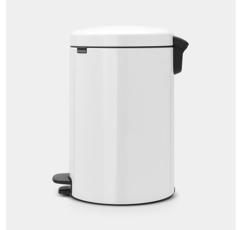 PEDAALEMMER NEWICON 20L WIT 111846  Brabantia