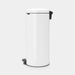 Brabantia NewIcon Pedaalemmer 30L wit