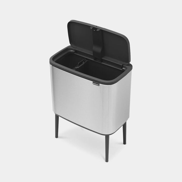 Brabantia Bo Touch Bin 11+23L Matt Steel Fingerprint Proof