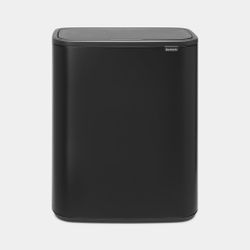 Brabantia Bo Touch Bin Hi 2x30 liter Zwart