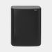 Brabantia Bo Touch Bin Hi 2x30 liter Zwart