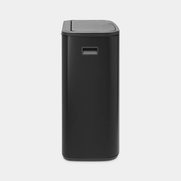 Brabantia Bo Touch Bin Hi 2x30 liter Zwart