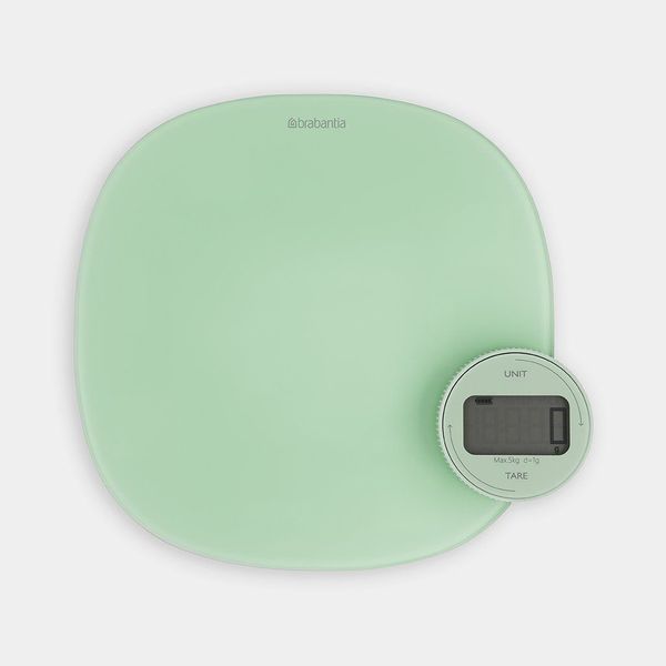 Brabantia Tasty+ Keukenweegschaal Digitaal met Dynamo Jade Green