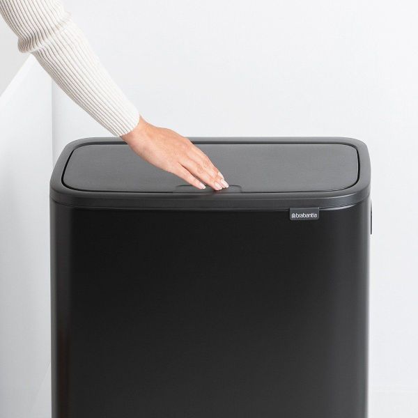 Brabantia Bo Touch Bin Hi 60L  Matt Zwart