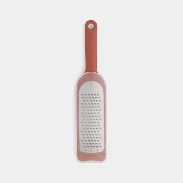 Brabantia Tasty+ Rasp grof met beschermhoes Terracotta Pink