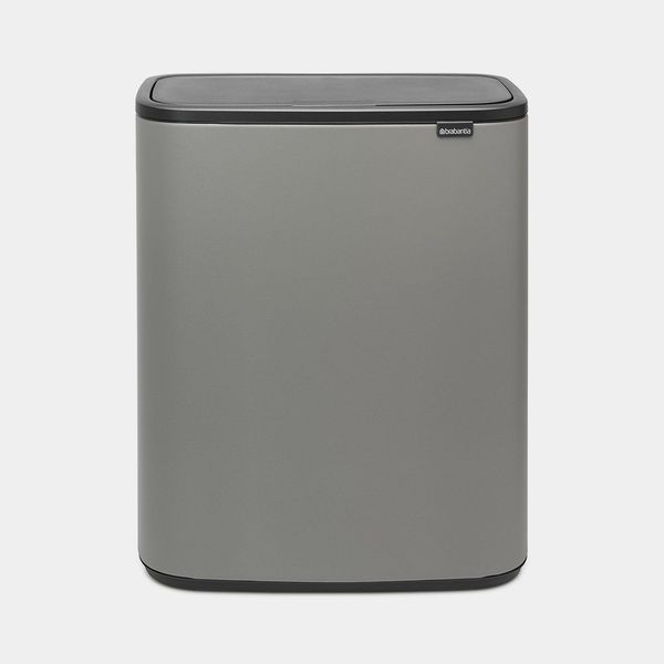 Brabantia Bo Touch Bin, 2 x 30L - Mineral Concrete Grey