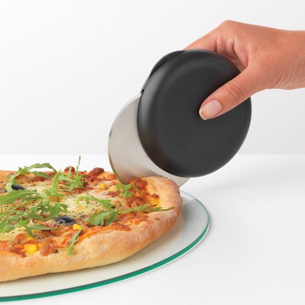 Brabantia Tasty+ Pizzasnijder met mesbeschermer Dark Grey