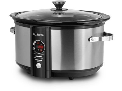 BBEK1083 digitale slowcooker 65L 320W zilver