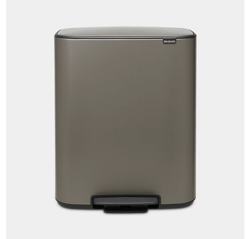 Bo Pedaalemmer 2x30L Platinum  Brabantia