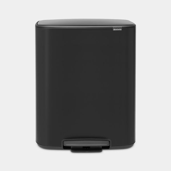 Brabantia Bo Pedaalemmer 2x30L Matt Black