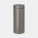 Brabantia Touch Bin New 30L Platinum