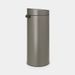 Brabantia Touch Bin New 30L Platinum