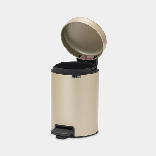 Brabantia NewIcon Pedaalemmer 3L Champagne