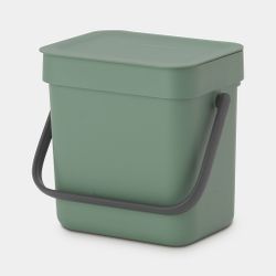 Brabantia Sort & Go Afvalemmer 3L Green