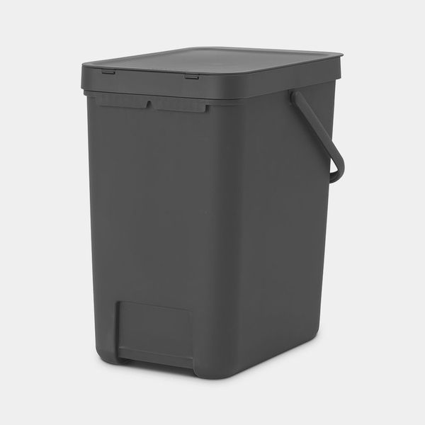 Brabantia Sort & Go Afvalemmer 25L Grey