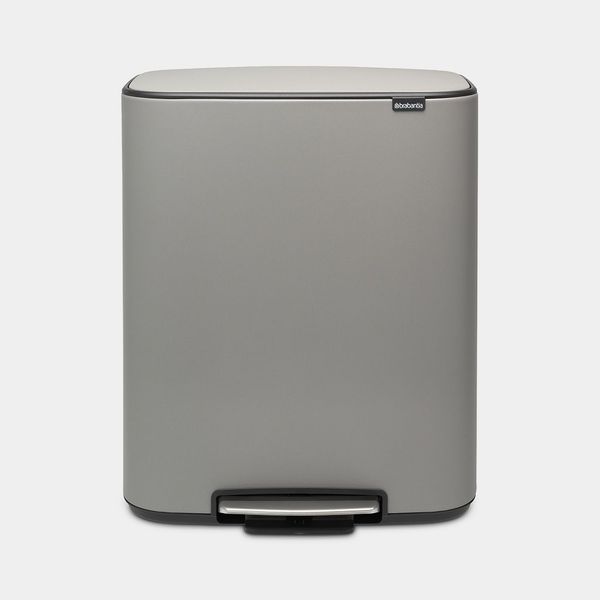 Brabantia Bo Pedaalemmer 60l Grey