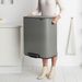 Brabantia Bo Pedaalemmer 60l Grey