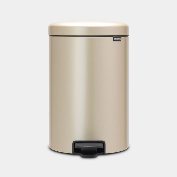 Brabantia NewIcon Pedaalemmer 20L Champagne