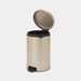 Brabantia NewIcon Pedaalemmer 20L Champagne