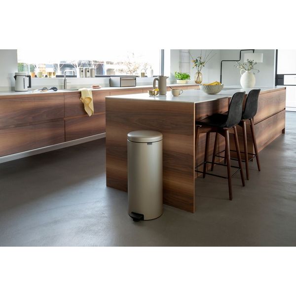 Brabantia NewIcon Pedaalemmer 30L Champagne