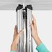 Brabantia Lift-O-Matic Droogmolen 50m met grondanker, Ø 45 mm Metallic Grey