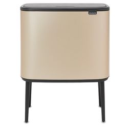 Bo Touch Bin 11+23L Champagne 