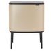 Brabantia Bo Touch Bin 11+23L Champagne