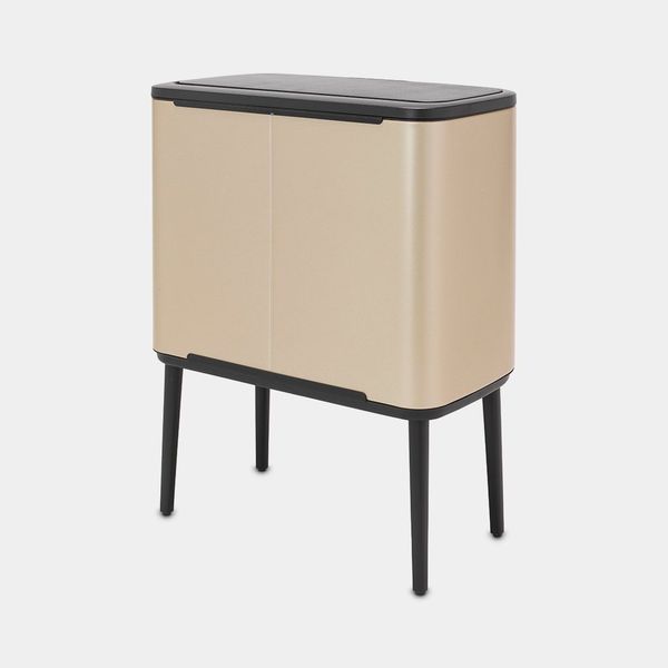 Brabantia Bo Touch Bin 11+23L Champagne