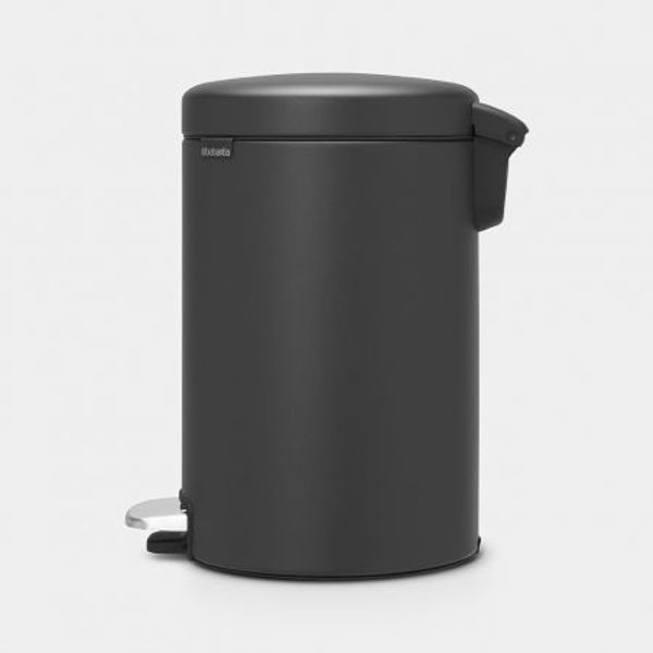 Brabantia newIcon pedaalemmer 12 liter met kunststof binnenemmer Mineral Infinite Grey