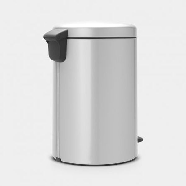 Brabantia newIcon pedaalemmer 20 liter met kunststof binnenemmer Metallic Grey