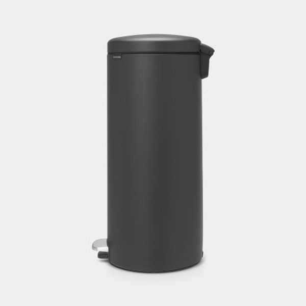 Brabantia newIcon pedaalemmer 30 liter met kunststof binnenemmer Mineral Infinite Grey