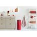 Brabantia Touch Bin afvalemmer 30 liter met kunststof binnenemmer Passion Red